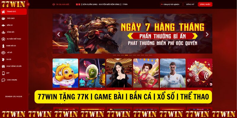 Tham gia 77WIN: Đơn giản, 18+, tuân theo điều khoản